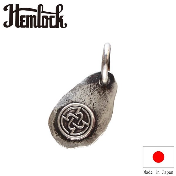 画像1: hemlock  ヘムロック  Teardrop logo metal  ティアドロップ ロゴメタル トップ 