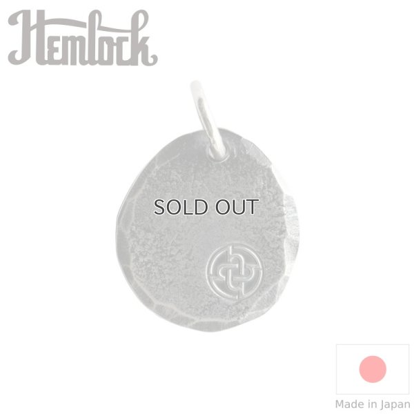 画像1: hemlock  ヘムロック  Hcircle logo metal Large  ロゴ メタル トップ ラージ 