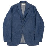 【8月納品予定】 WORKERS  ワーカーズ  Lounge Jacket, 8oz GR Back Denim 