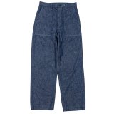 【8月納品予定】 WORKERS  ワーカーズ  USN Baker Vintage Fit, Brown Back Denim 