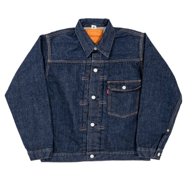 画像1: 【8月納品予定】 WORKERS  ワーカーズ  Lot 806 XH, 14.7 oz, Indigo Raw Denim, American Cotton 100% 