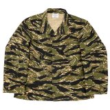 【7月納品予定】 WORKERS  ワーカーズ  Field Shirt, Tiger Camo Ripstop 