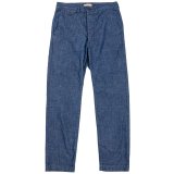 【7月納品予定】 WORKERS  ワーカーズ  Officer Trousers, Regular Fit, 8oz GR Back Denim 