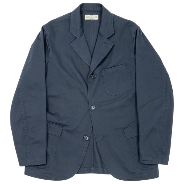 画像1: 【8月納品予定】 WORKERS  ワーカーズ  Lounge Jacket, 8 oz Light Chino, Navy 