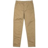 【7月納品予定】 WORKERS  ワーカーズ  Officer Trousers Slim, Type 2, 8 oz Light Chino, Beige 