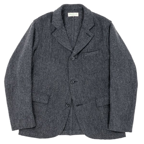 画像1: 【8月納品予定】 WORKERS  ワーカーズ  Lounge Jacket, Wool Cotton Tweed 