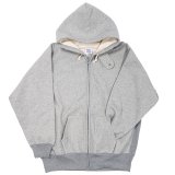 【10月納品予定】 WORKERS  ワーカーズ  Trico Tag Sweat, Full Zip Parka, Grey 