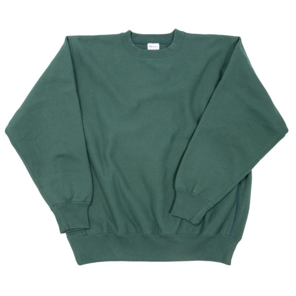 画像1: 【10月納品予定】 WORKERS  ワーカーズ  Trico Tag Sweat, Crew, DM Green 