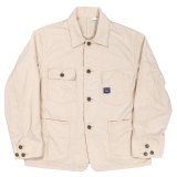 【9月納品予定】 WORKERS  ワーカーズ  SUPER BIG CAT Railroad Jacket, 10 oz White Denim 