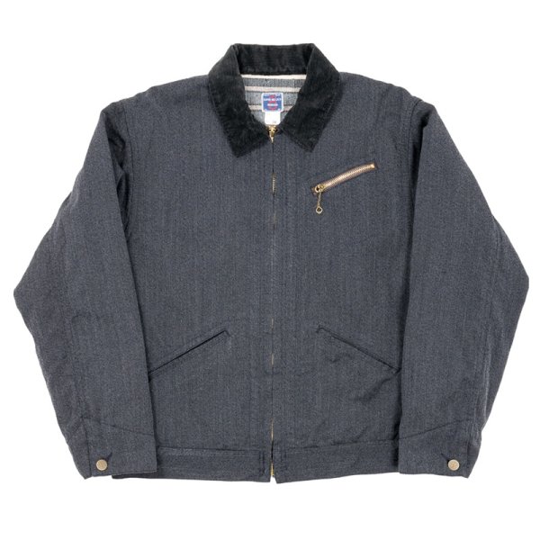 画像1: 【11月納品予定】 WORKERS  ワーカーズ  Blanket Lined Engineer Jacket, Wool Cotton Covert Cloth 