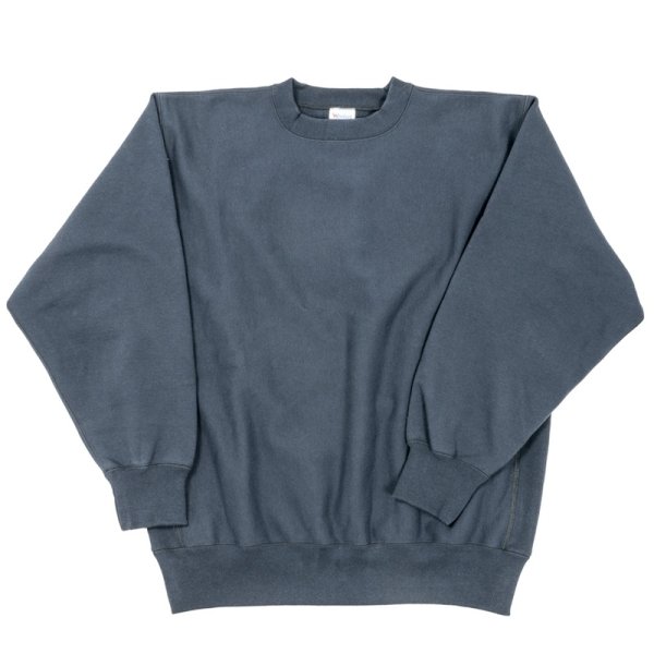 画像1: 【10月納品予定】 WORKERS  ワーカーズ  Trico Tag Sweat, Crew, Fade Black 