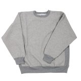 【10月納品予定】 WORKERS  ワーカーズ  Trico Tag Sweat, Crew, Grey 