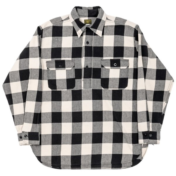 画像1: 【11月納品予定】 WORKERS  ワーカーズ  Deluxe Shirt, Pullover, White Buffalo Check 