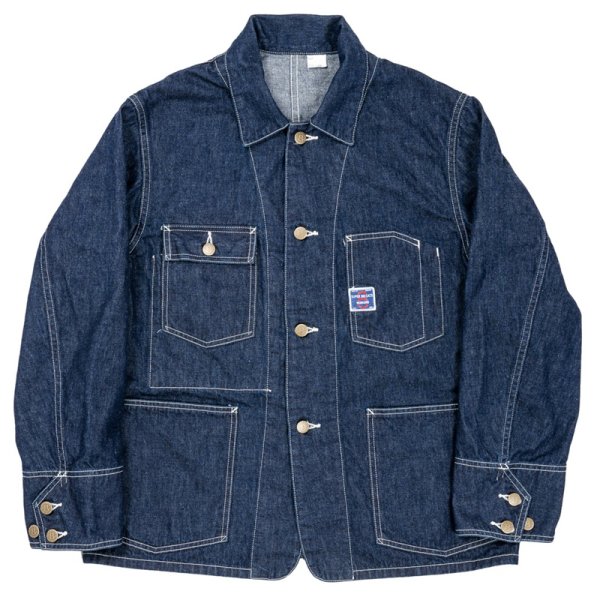 画像1: 【9月納品予定】 WORKERS  ワーカーズ  SUPER BIG CAT Railroad Jacket, 10 oz Indigo Denim 