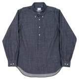 【10月納品予定】 WORKERS  ワーカーズ  Pullover BD, 7.5 oz Denim, OW 