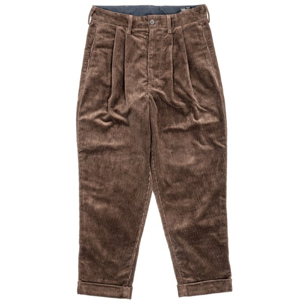 画像1: 【9月納品予定】 WORKERS  ワーカーズ  WORKERS Trousers, Heavy Corduroy Brown 