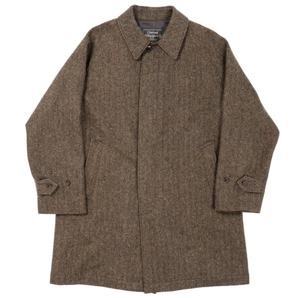 画像1: 【10月納品予定】 WORKERS  ワーカーズ  Bal Collar Coat, Ichinomiya Tweed 