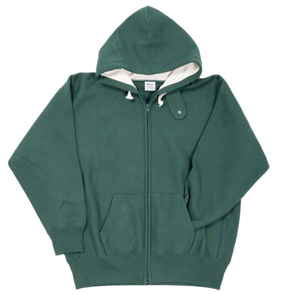 画像1: 【10月納品予定】 WORKERS  ワーカーズ  Trico Tag Sweat, Full Zip Parka, DM Green 