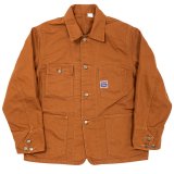 【9月納品予定】 WORKERS  ワーカーズ  SUPER BIG CAT Railroad Jacket, Brown Duck 