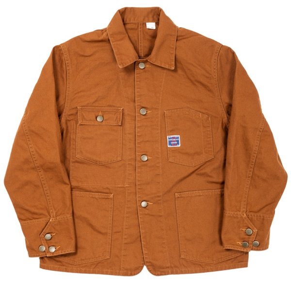 画像1: 【9月納品予定】 WORKERS  ワーカーズ  SUPER BIG CAT Railroad Jacket, Brown Duck 