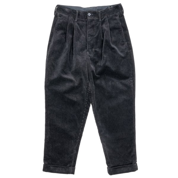 画像1: 【9月納品予定】 WORKERS  ワーカーズ  WORKERS Trousers, Heavy Corduroy, Black 