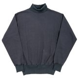 【9月納品予定】 WORKERS  ワーカーズ  Cotton RAF Sweater, Faded Black 