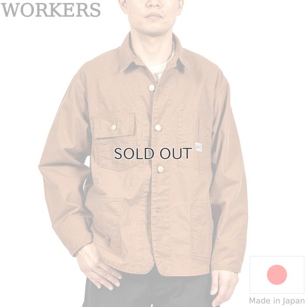 画像1: WORKERS  ワーカーズ  HERCULES Coverall, Light Duck Brown 