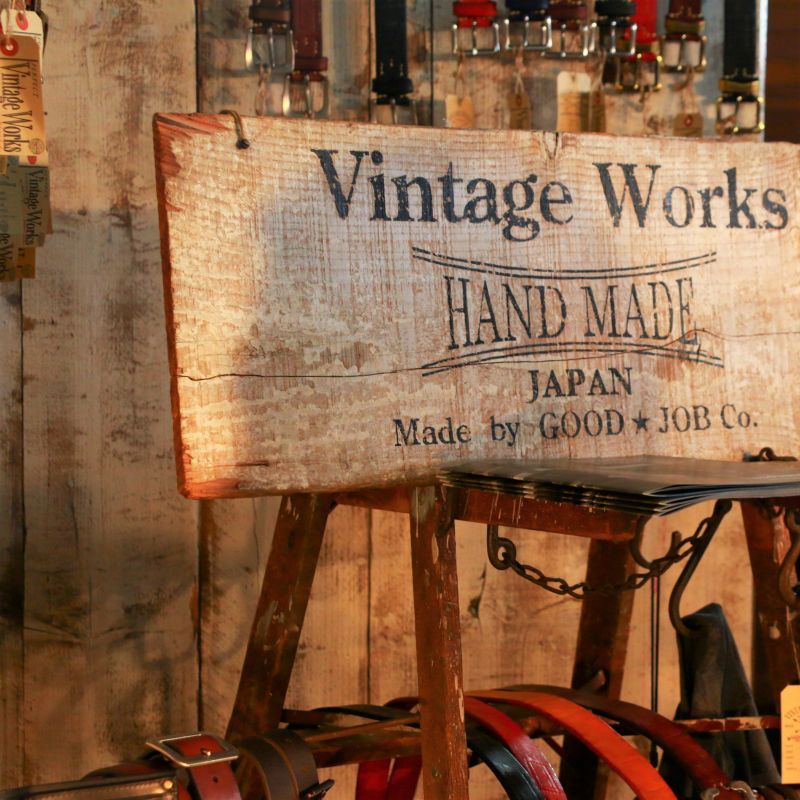 Vintage Works（ヴィンテージワークス）日本製のレザーベルト、ウォレット