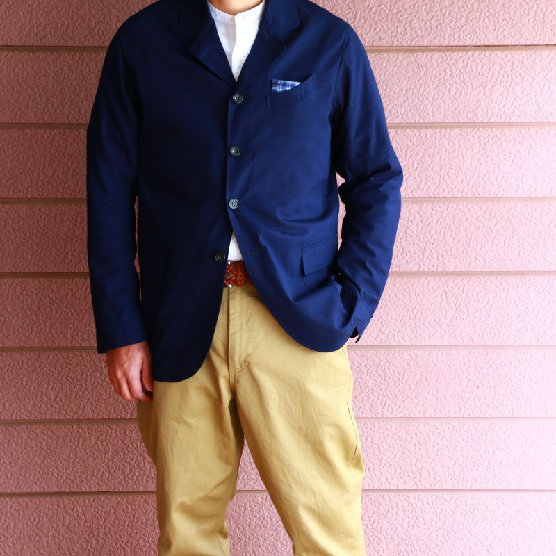WORKERS ワーカーズ Lt Creole Jacket, Indigo Chambray ライト