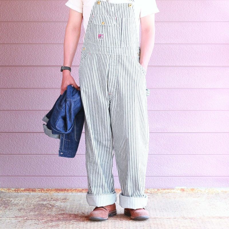 TCB jeans TCBジーンズ Wrecking Crew Pants 10oz White Hickory 