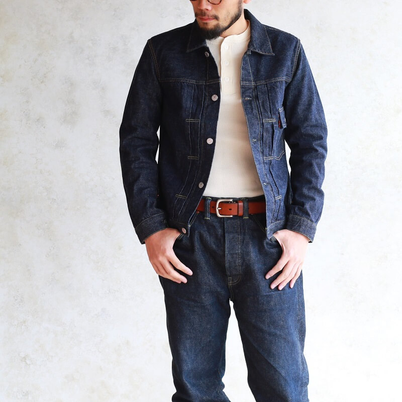 TCB jeans 30's 1st 旧モデルデニムジャケットサイズ40着丈64cm