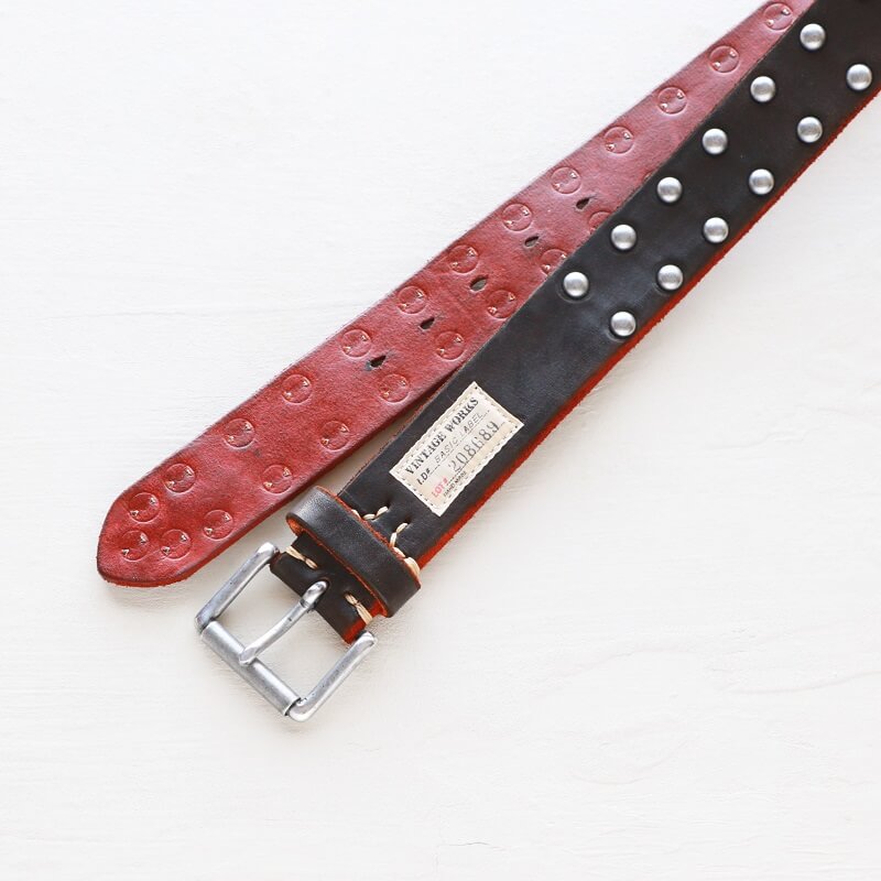 Vintage Works ヴィンテージワークス Leather belt 5Hole Made in USA