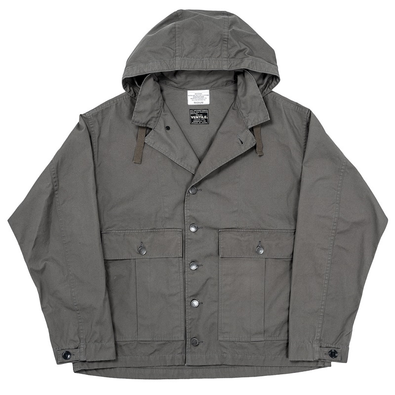 WORKERS ワーカーズ M-43 Mod Parka Cotton Ventile Wolf Grey Qurious