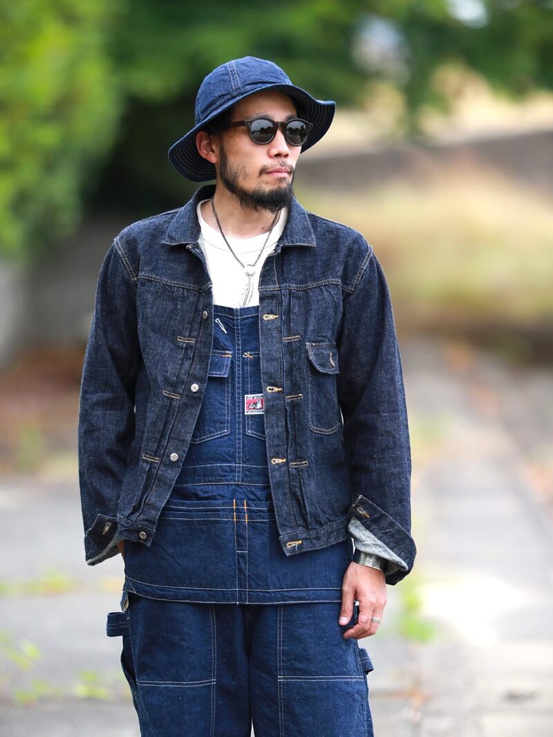 TCB jeans TCBジーンズ Handyman Pants Denim ハンディマンパンツ デニム オーバーオール