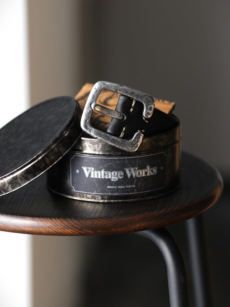 Vintage Works ヴィンテージワークス Leather belt 7Hole レザーベルト 7ホール DH5536 MAX 