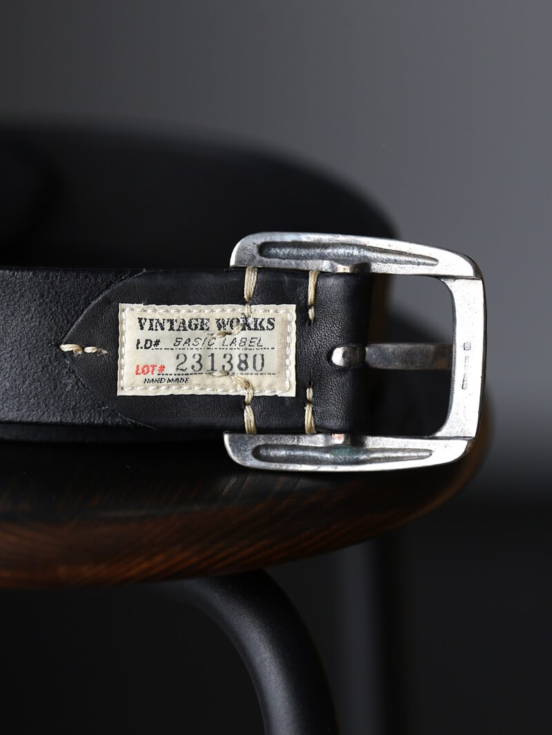 Vintage Works ヴィンテージワークス Leather belt 7Hole レザーベルト 7ホール DH5536 MAX 