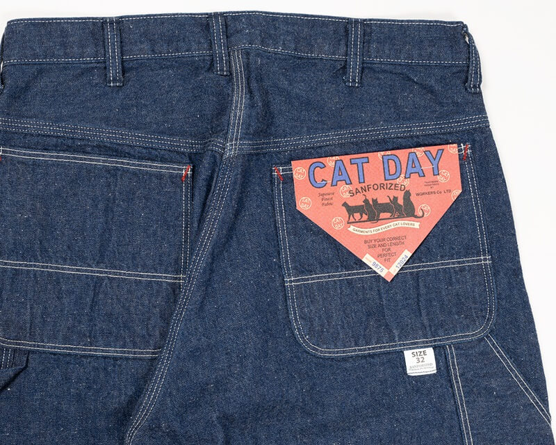 WORKERS ワーカーズ CAT DAY Painter Pants 9.5 oz Indigo Denim