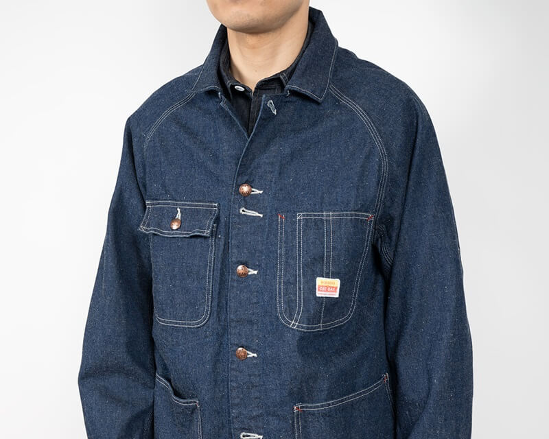 WORKERS ワーカーズ カバオール ワークジャケット CAT DAY Coverall 9.5 oz Indigo Denim