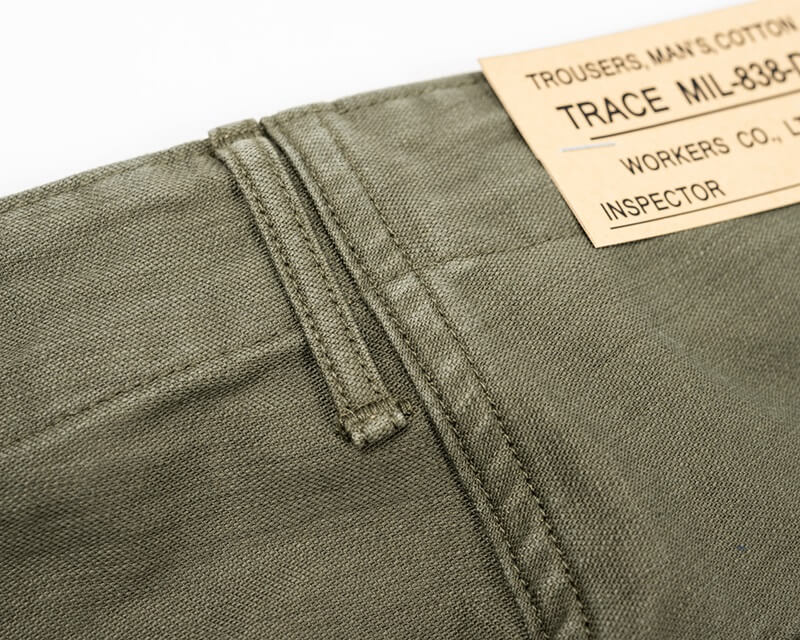 WORKERS ワーカーズ Baker Pants, Trace MIL-838-D