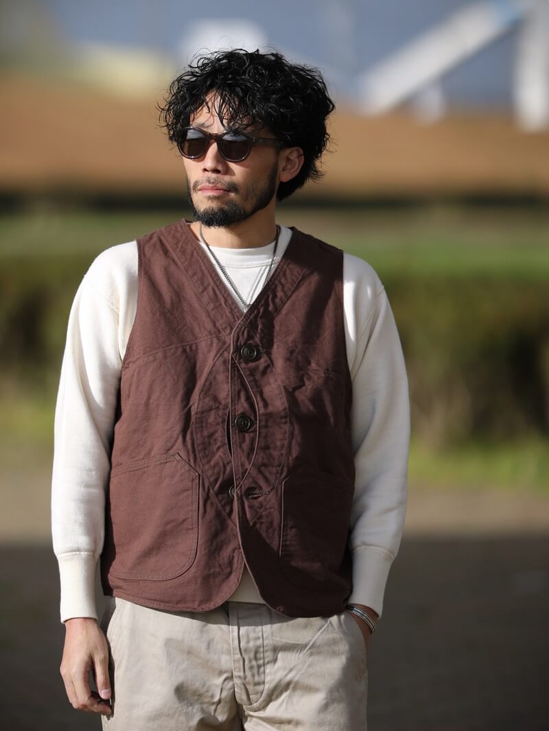 TCB jeans TCBジーンズ Huntsman Vest ハンツマンベスト