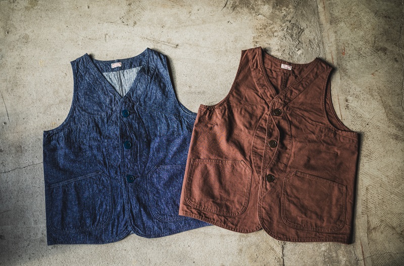 TCB jeans TCBジーンズ Huntsman Vest ハンツマンベスト