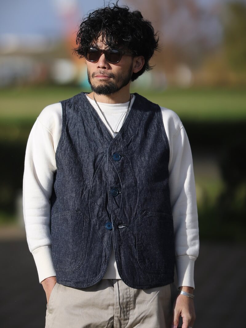 TCB jeans TCBジーンズ Huntsman Vest ハンツマンベスト