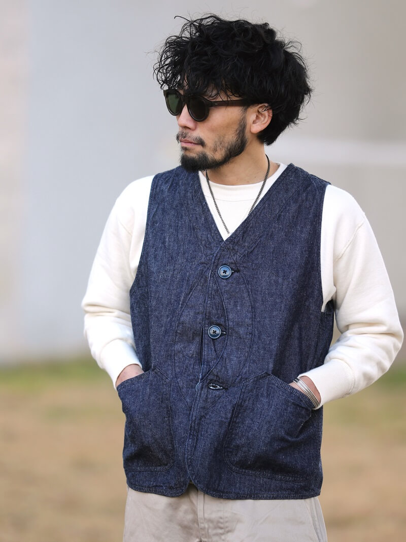 TCB jeans TCBジーンズ Huntsman Vest ハンツマンベスト