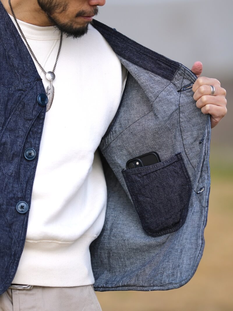 TCB jeans TCBジーンズ Huntsman Vest ハンツマンベスト