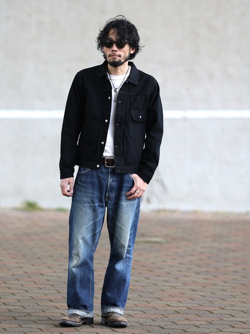 TCB jeans TCBジーンズ 20's Jacket BKBK デニムジャケット ブラックデニム