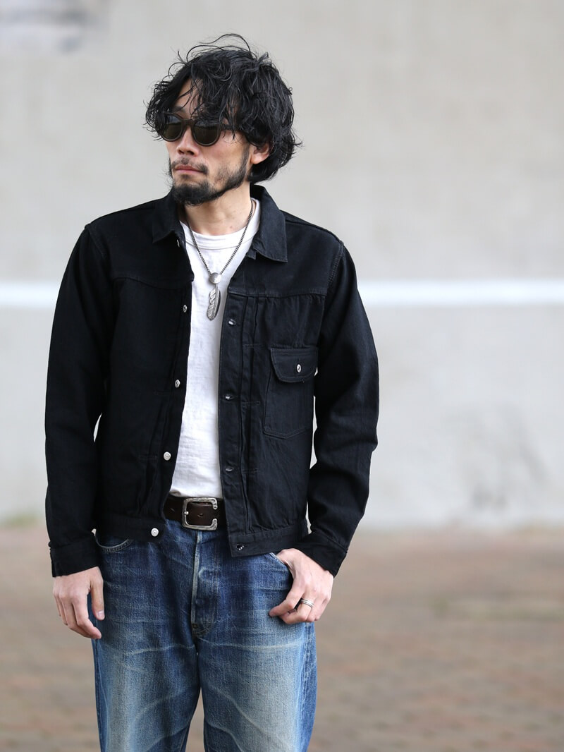 TCB jeans TCBジーンズ 20's Jacket BKBK デニムジャケット ブラックデニム