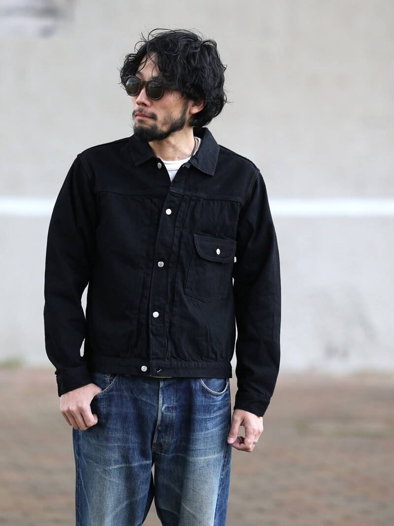 TCB jeans TCBジーンズ 20's Jacket BKBK デニムジャケット ブラックデニム