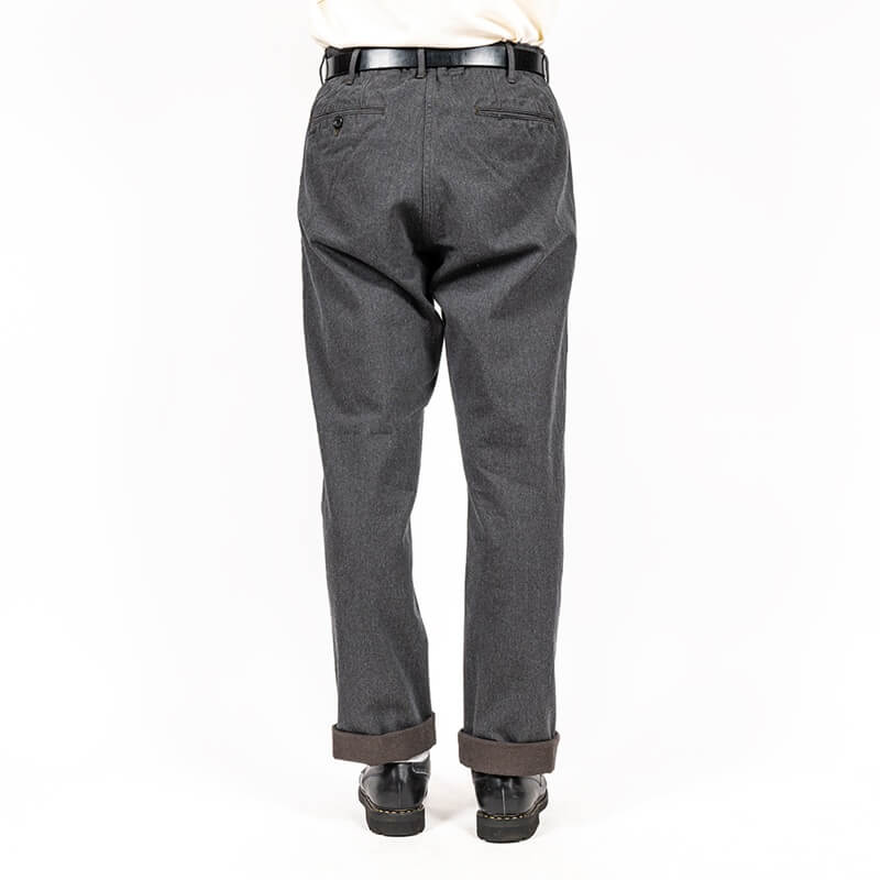 WORKERS ワーカーズ 	Officer Trousers, Regular Fit, Type 2, Cotton Serge