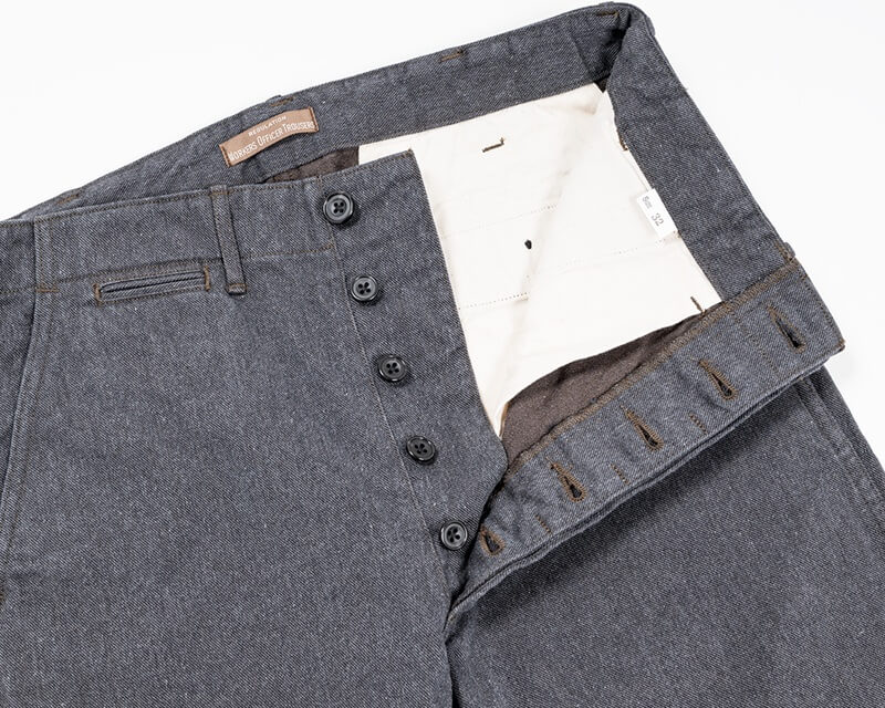 WORKERS ワーカーズ 	Officer Trousers, Regular Fit, Type 2, Cotton Serge