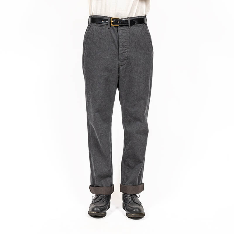 WORKERS ワーカーズ 	Officer Trousers, Regular Fit, Type 2, Cotton Serge